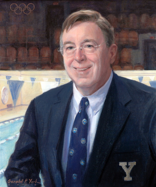 Oil Portrait of Frank Keefe 
					by Gerald P. York