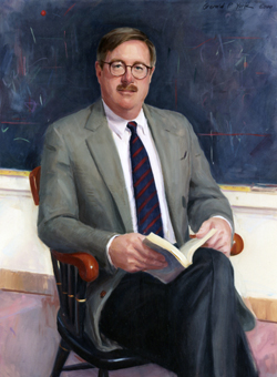 Oil Portrait Painting of Nick Thacher by and © Gerald P. York